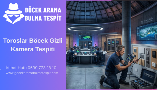 Toroslar Böcek Gizli Kamera Tespiti