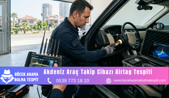 Akdeniz Araç Takip Cihazı Airtag Tespiti