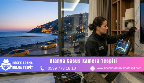 Alanya Casus Kamera Tespiti