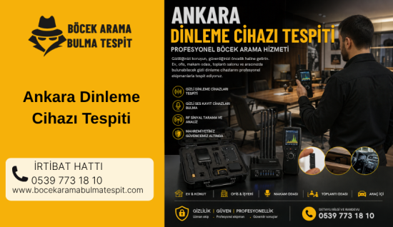 Ankara Dinleme Cihazı Tespiti