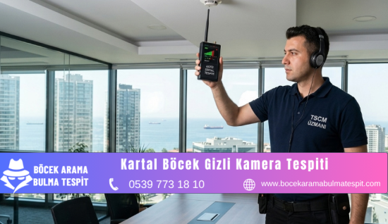 Kartal Böcek Gizli Kamera Tespiti