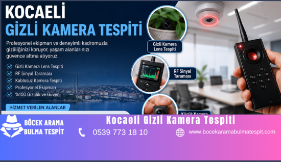 Kocaeli Gizli Kamera Tespiti
